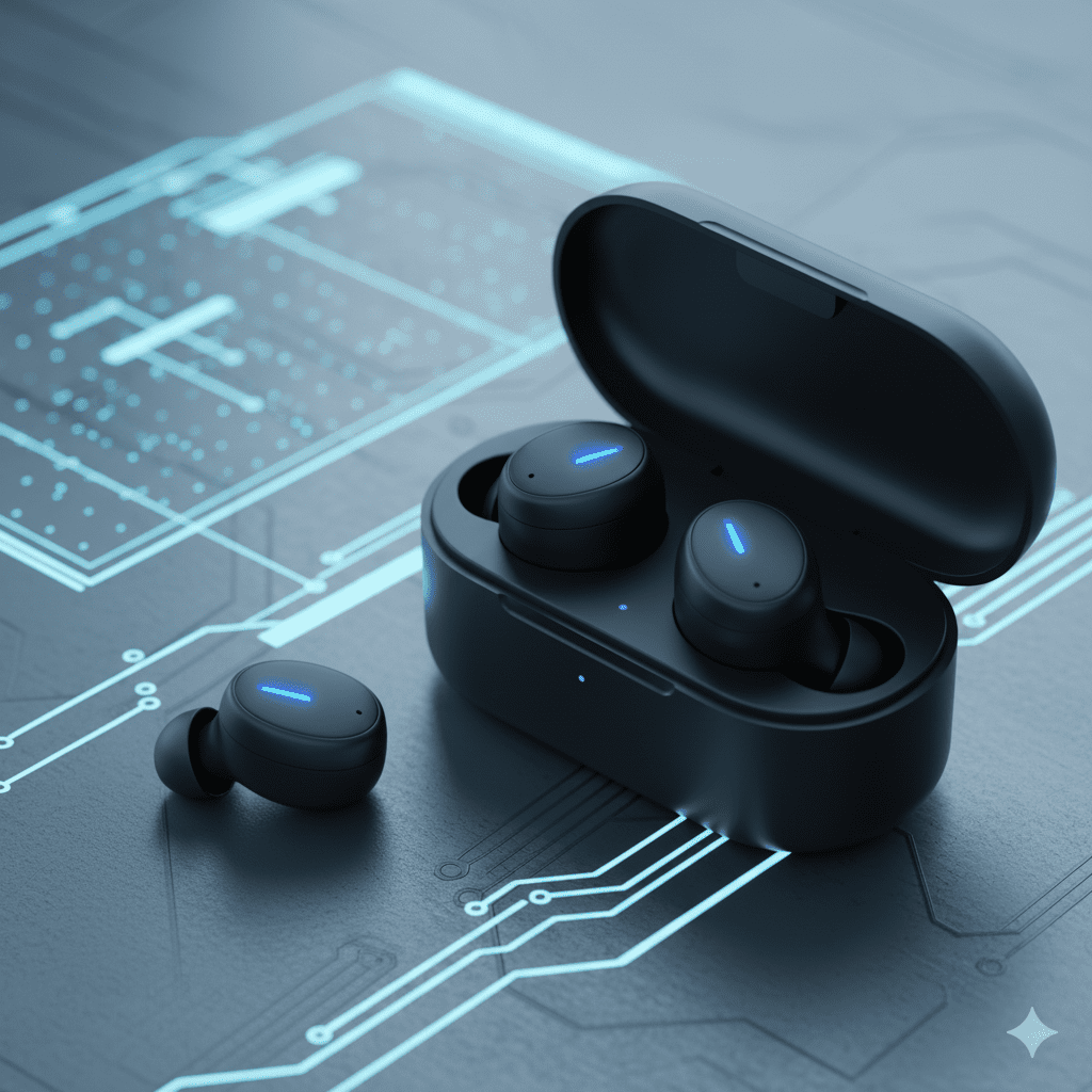 Auriculares inalámbricos económicos con Bluetooth y cancelación de ruido